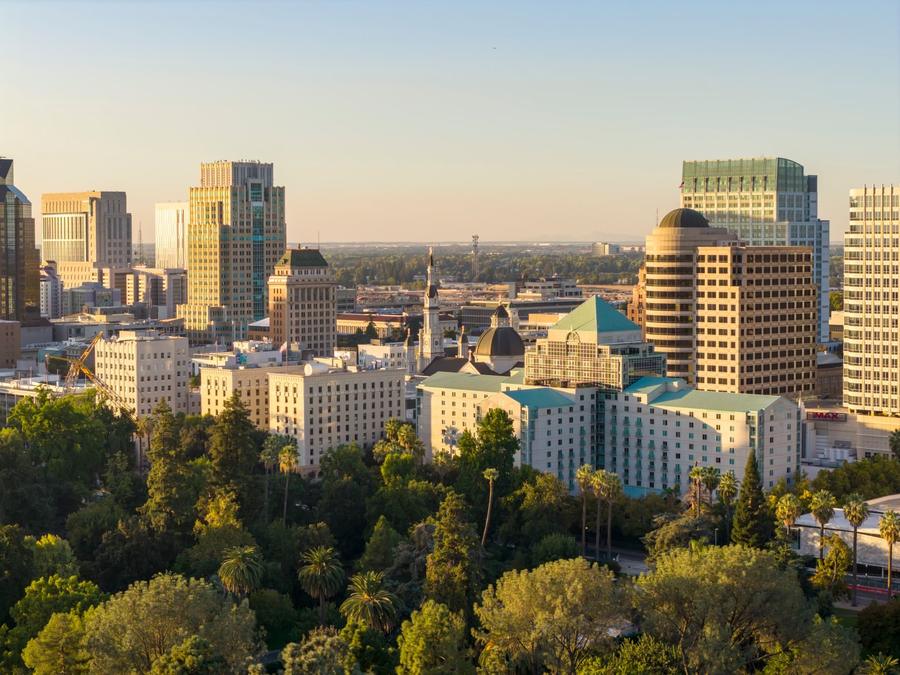 City skyline representing Carson, CA
