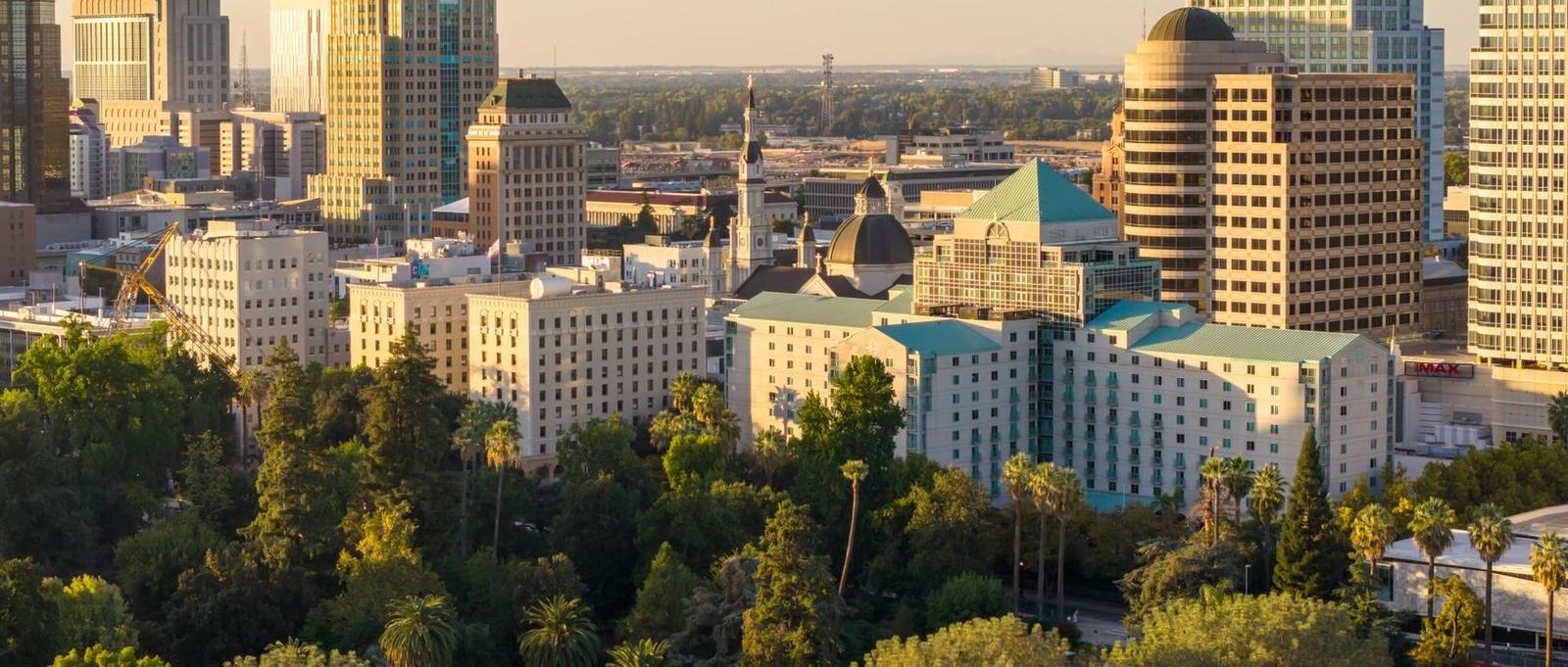 City skyline representing Carson, CA