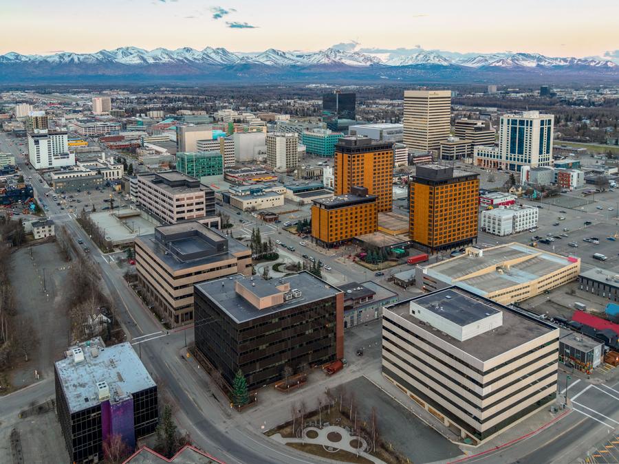 Anchorage, Alaska skyline