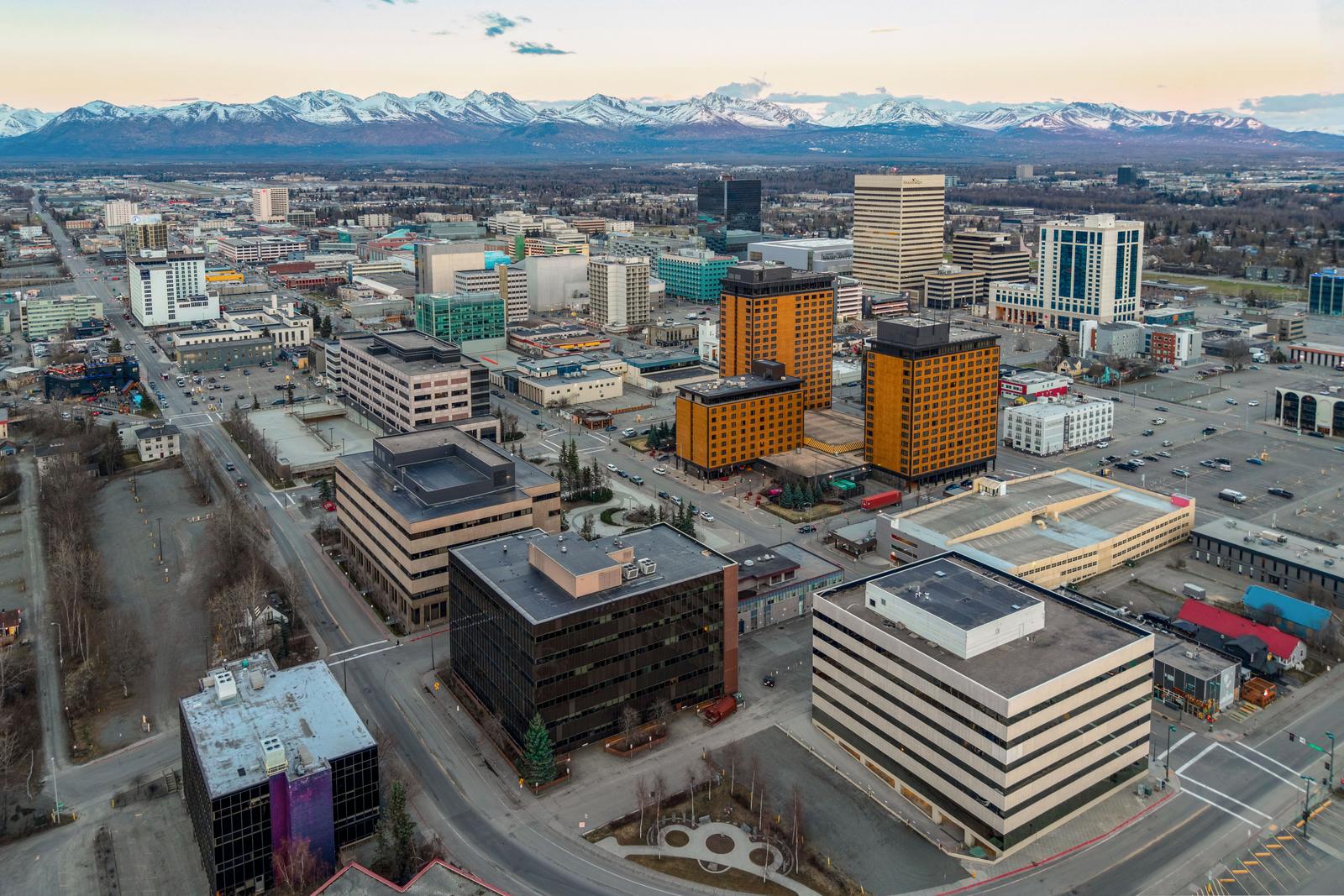 Anchorage, Alaska skyline