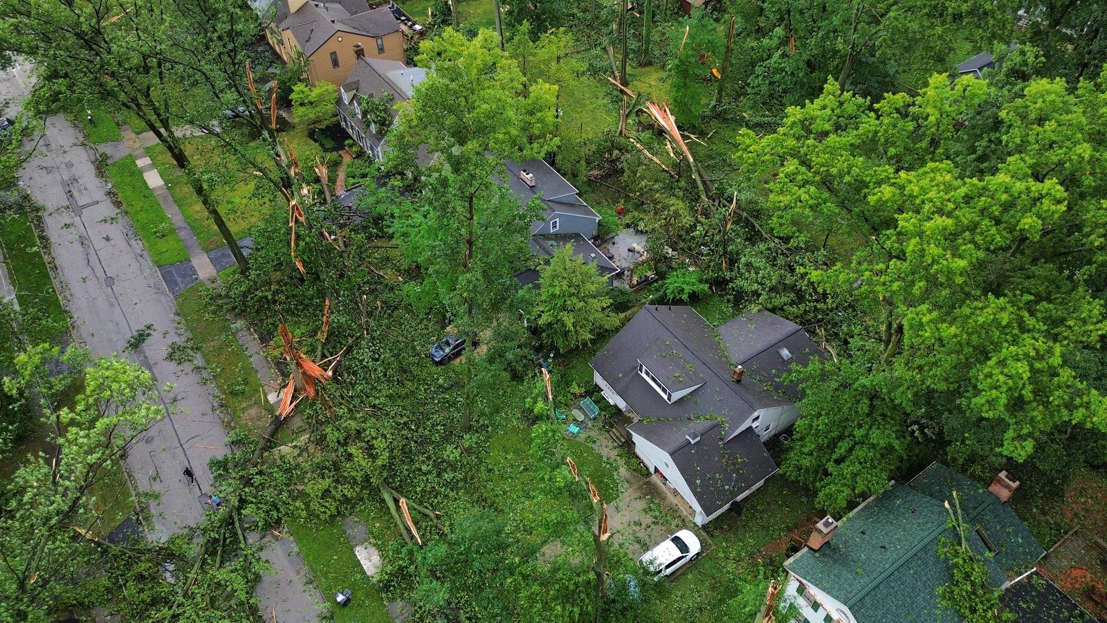 DJI Bay Village Tornado