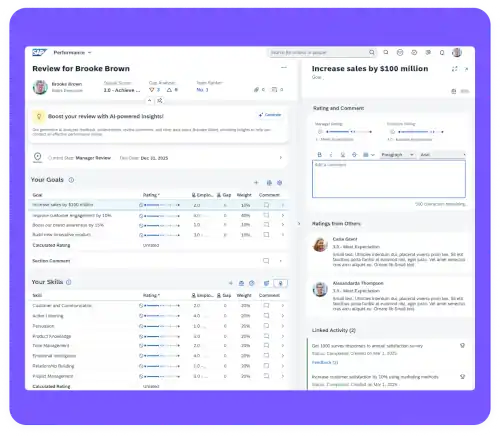 performance form experience