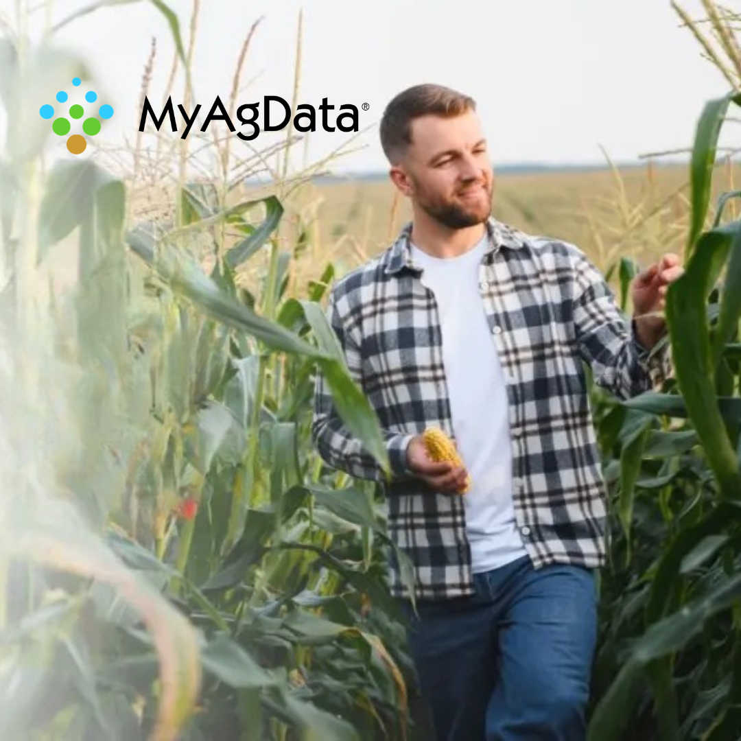 MyAgData and Pinion logos