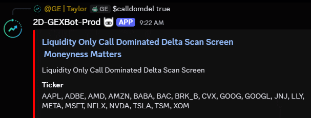 a key scan to help you determine what names are call dominated.