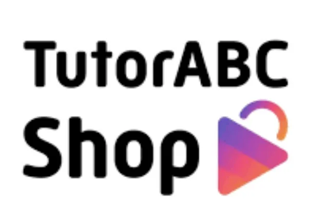 Live ABC Shop -  TutorABC Shop logo with stylized play button icon.