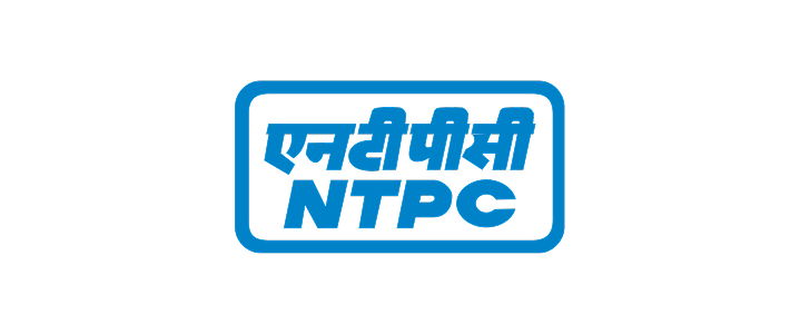 NTPC logo with the Hindi text एनटीपीसी above the acronym NTPC in blue within a rounded rectangle.