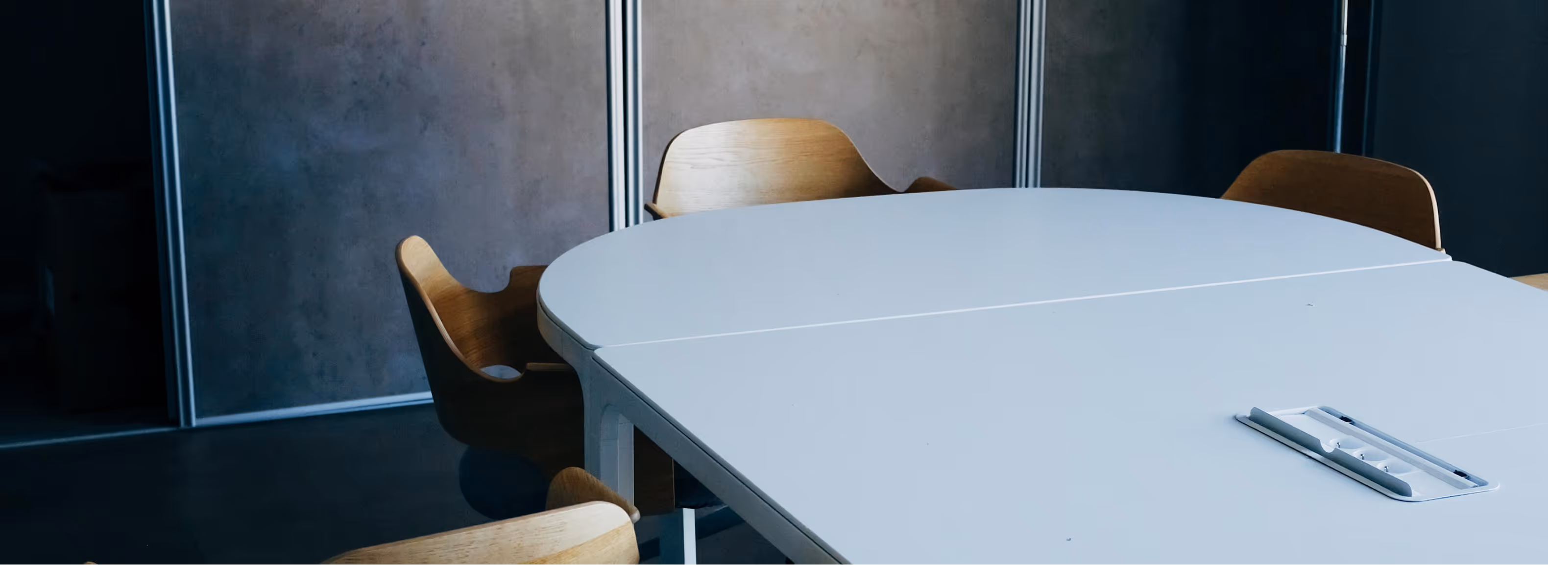 office desk and chairs