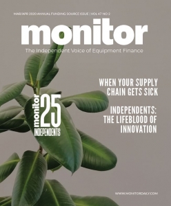 2020 Monitor Top 25 Private Independent Leasing Companies banner