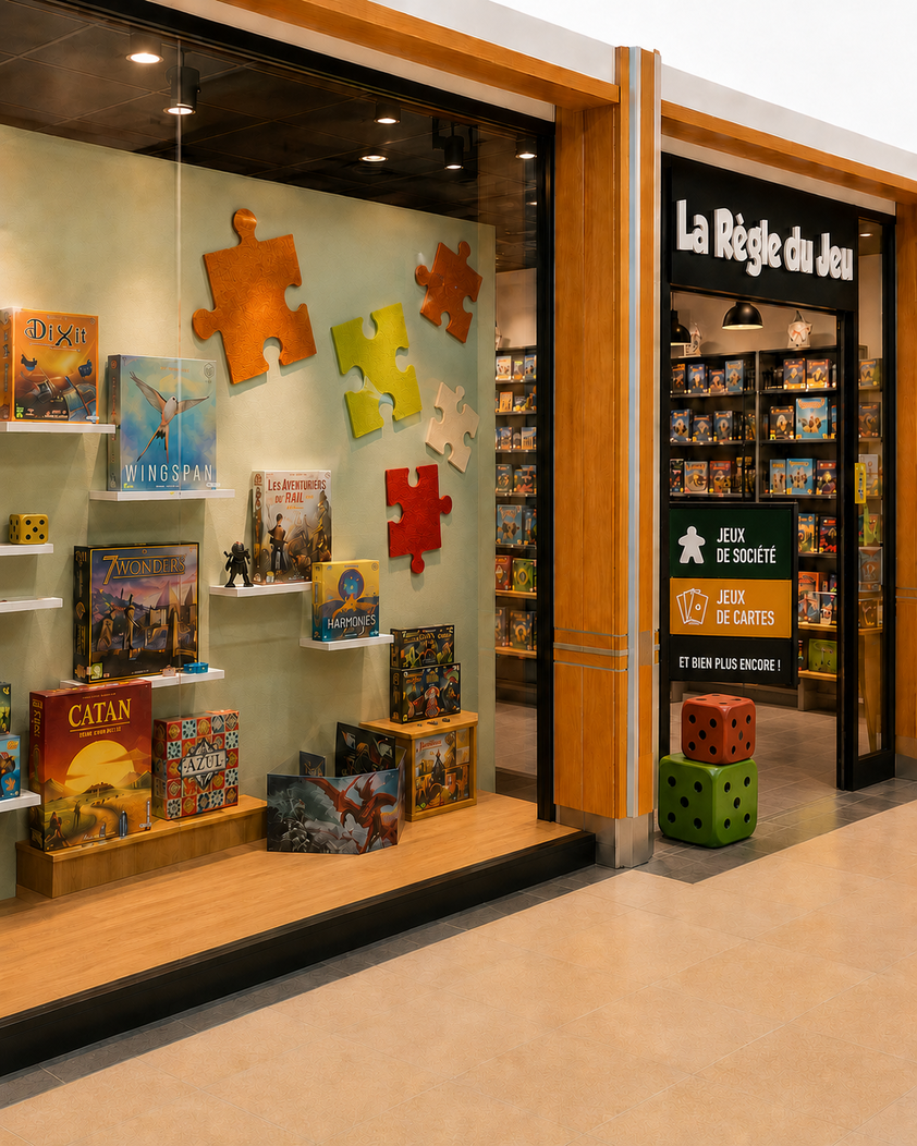 OUVERTURE NOUVELLE ENSEIGNE LA RÈGLE DU JEU