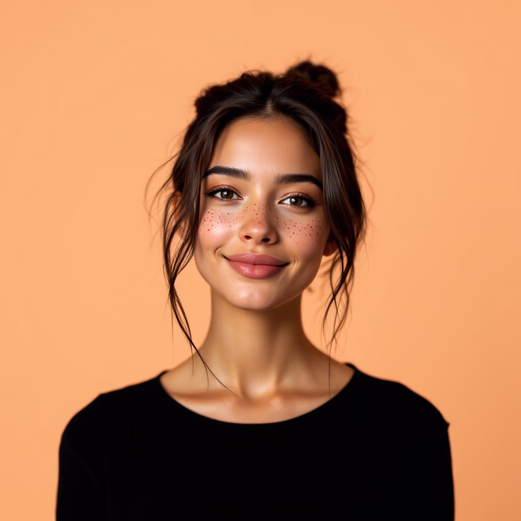 [headshot] image of customer (for a fine dining restaurant)