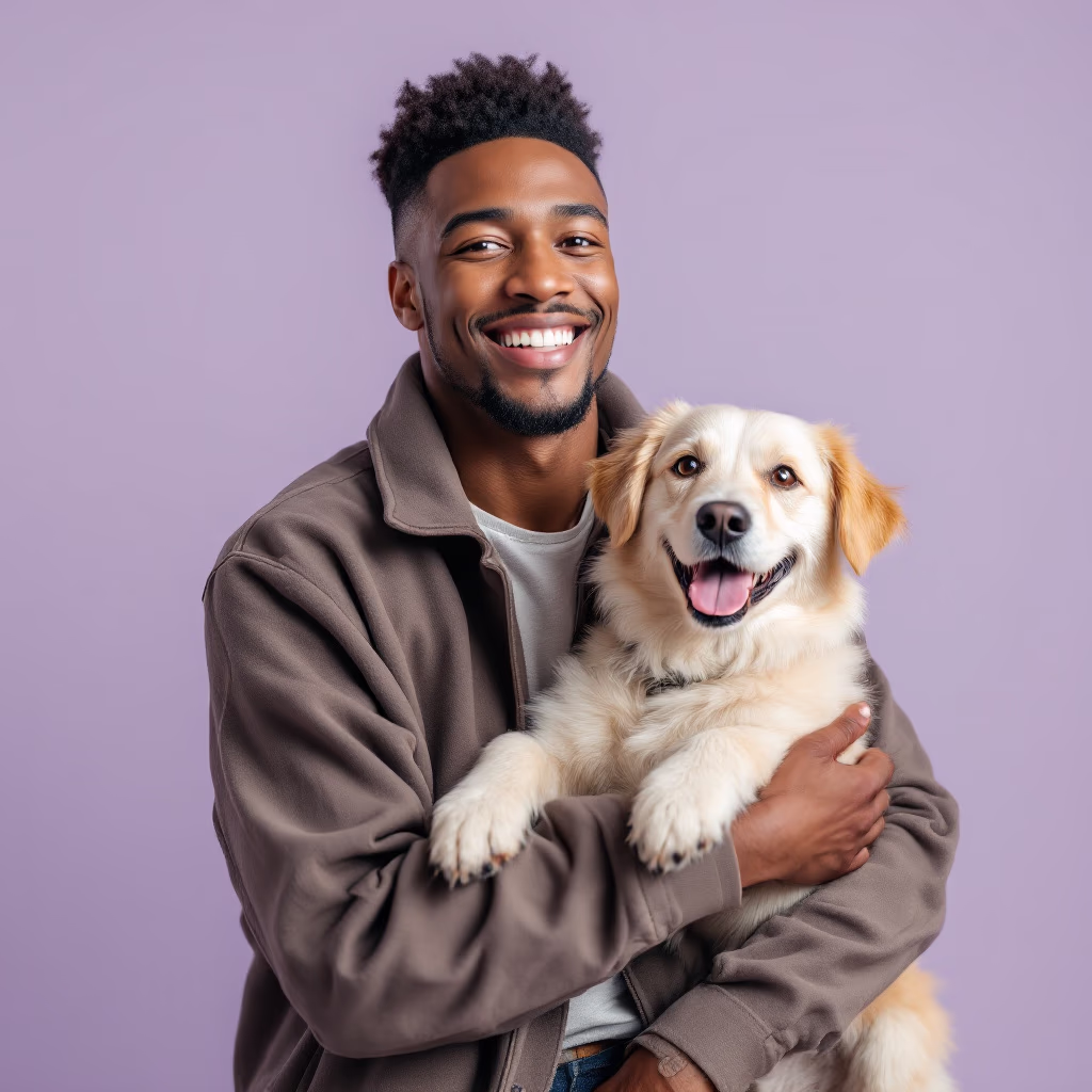 [headshot] image of a happy pet owner after training