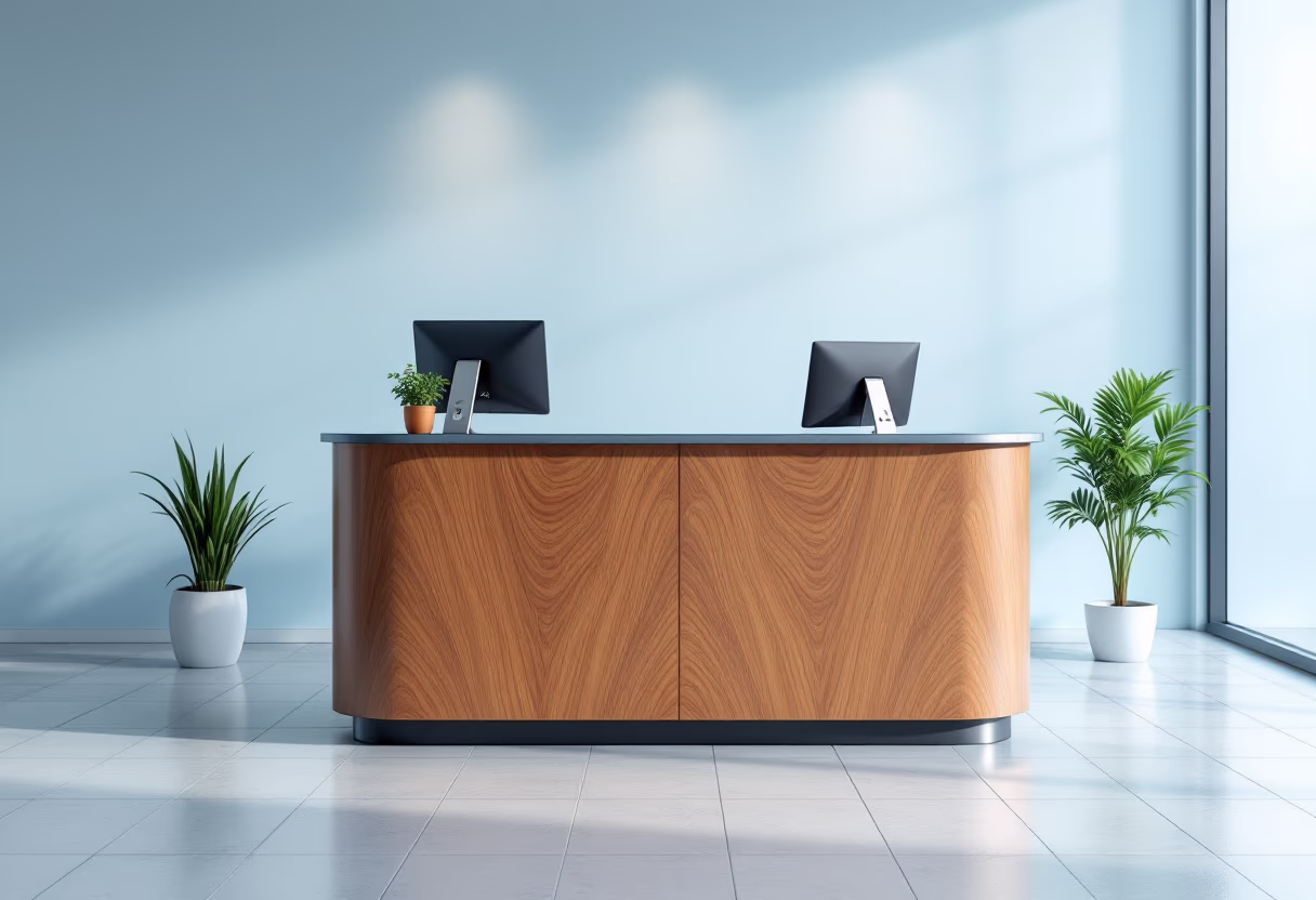 [background image] image of service desk (for a auto dealership)