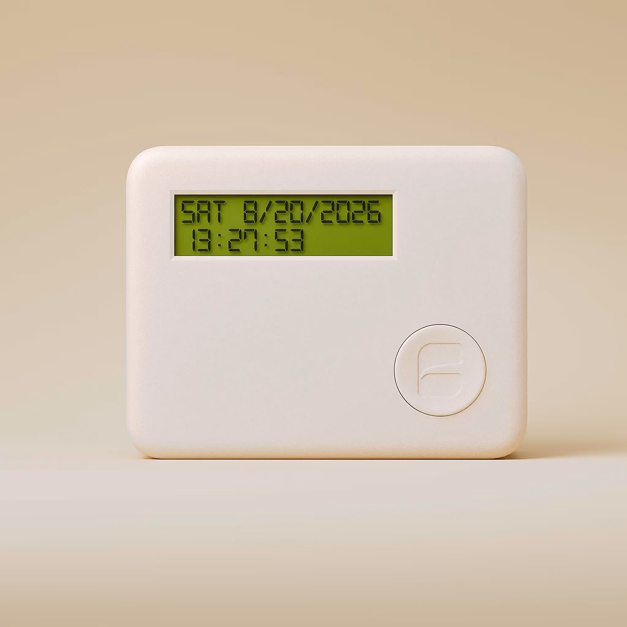 Front view of FridgePrinter device