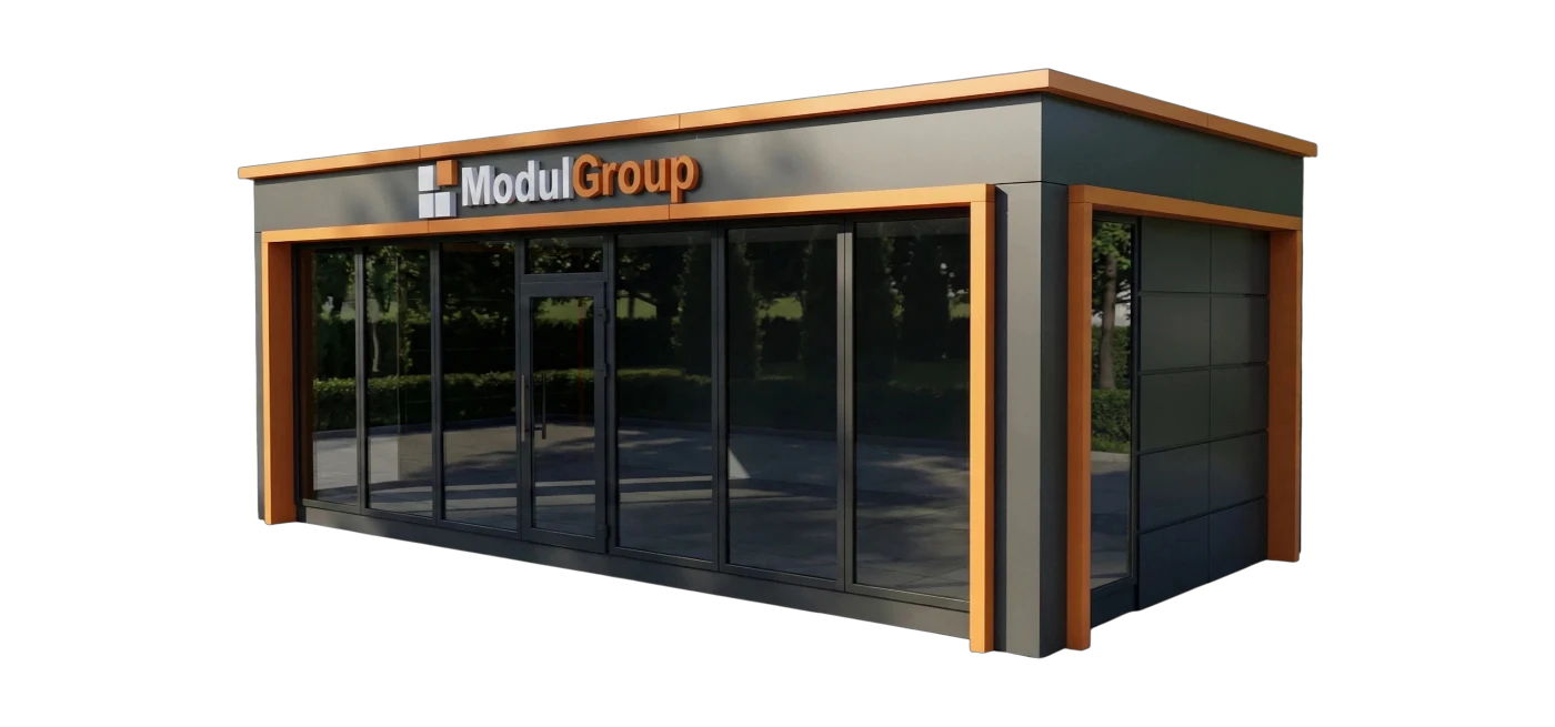 Сучасний МАФ під ключ від ModulGroup: проектування та виготовлення торгових павільйонів в Україні