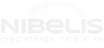 Logo Nibelis avec le slogan Innovation Paie & RH.