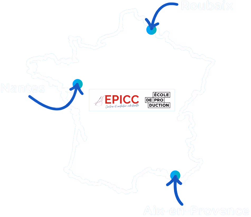 Carte France EPICC