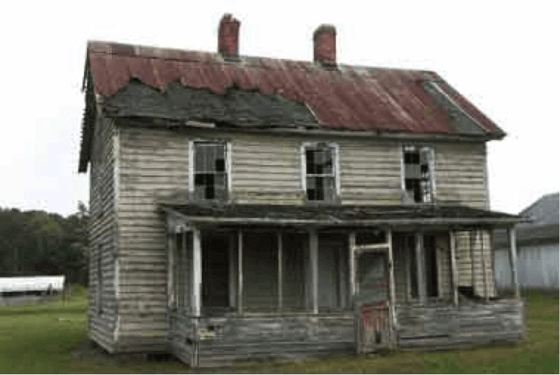house falling apart