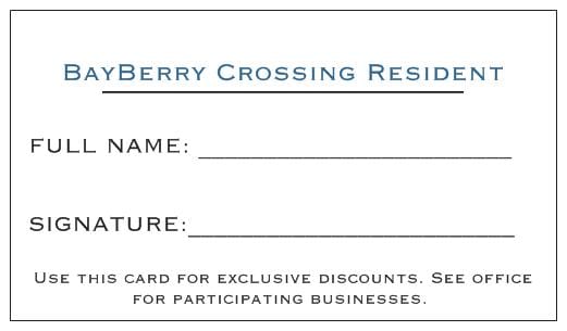 Resident Card