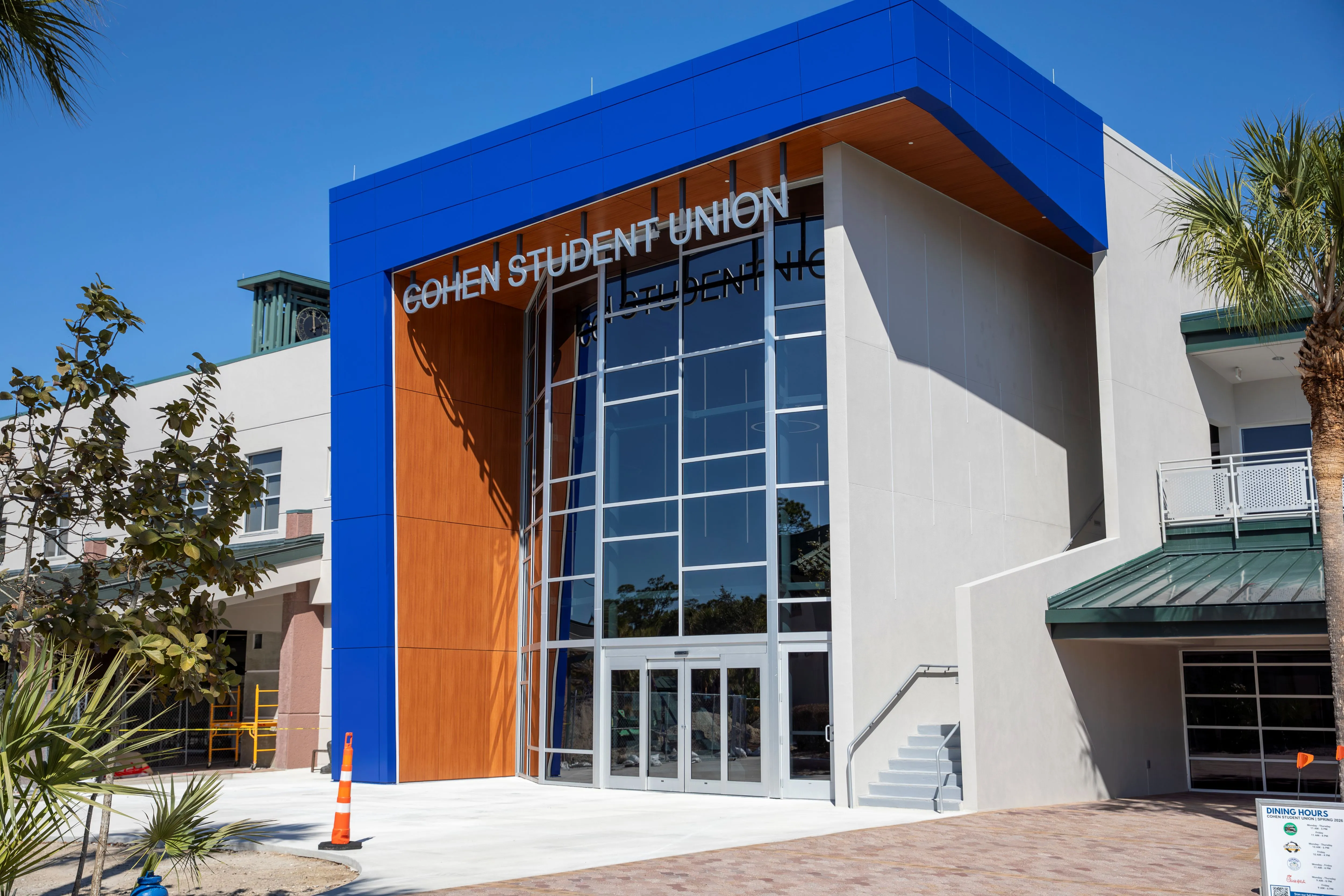 FGCU Cohen Center Exterior - Courtesy FGCU Campus Life