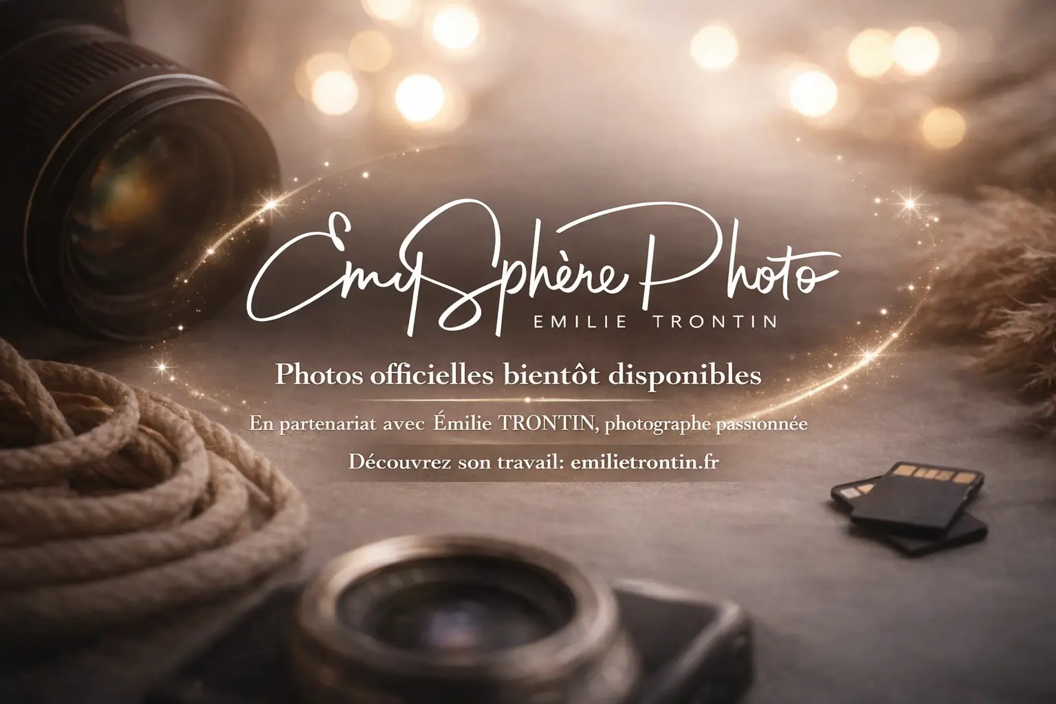 Teaser photos officielles - prochainement les photos officielles seront réalisées avec notre partenaire Emilie Trontin