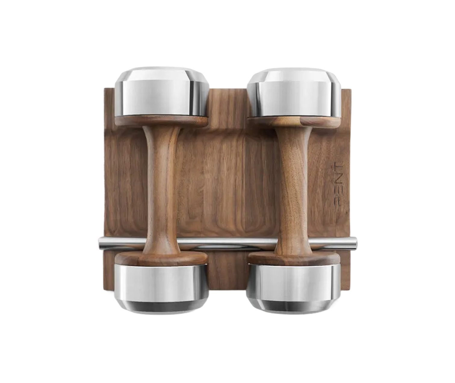 COLMIA™ Dumbbells Pair With Wooden Stand