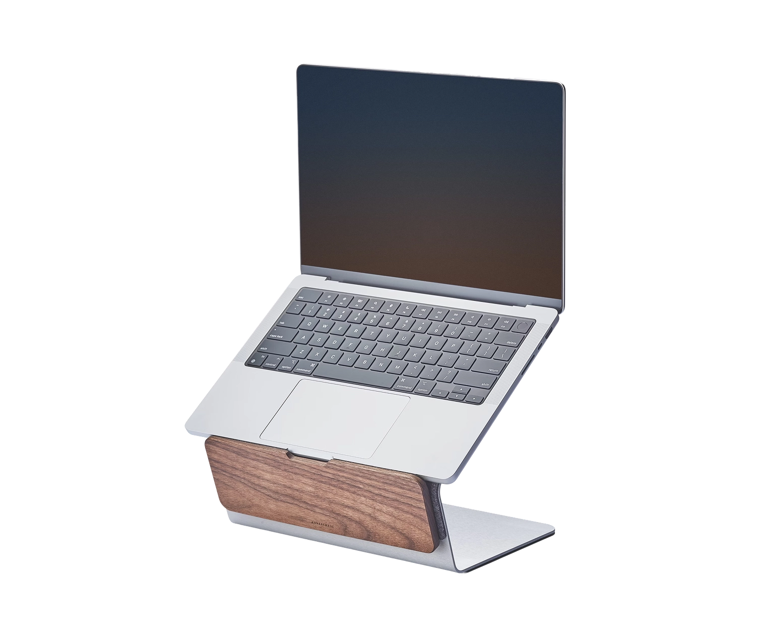 Walnut Laptop Riser