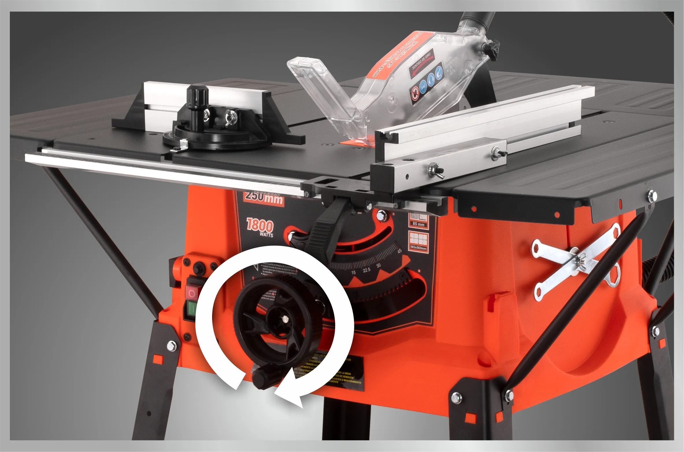 Sierra Circular de Pie - 250 mm - 9991634.1 | Dowen Pagio