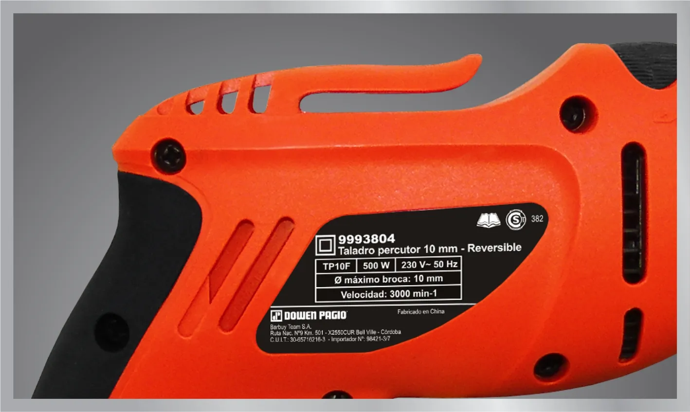Taladro Percutor - 10 mm - 9993804 | Dowen Pagio