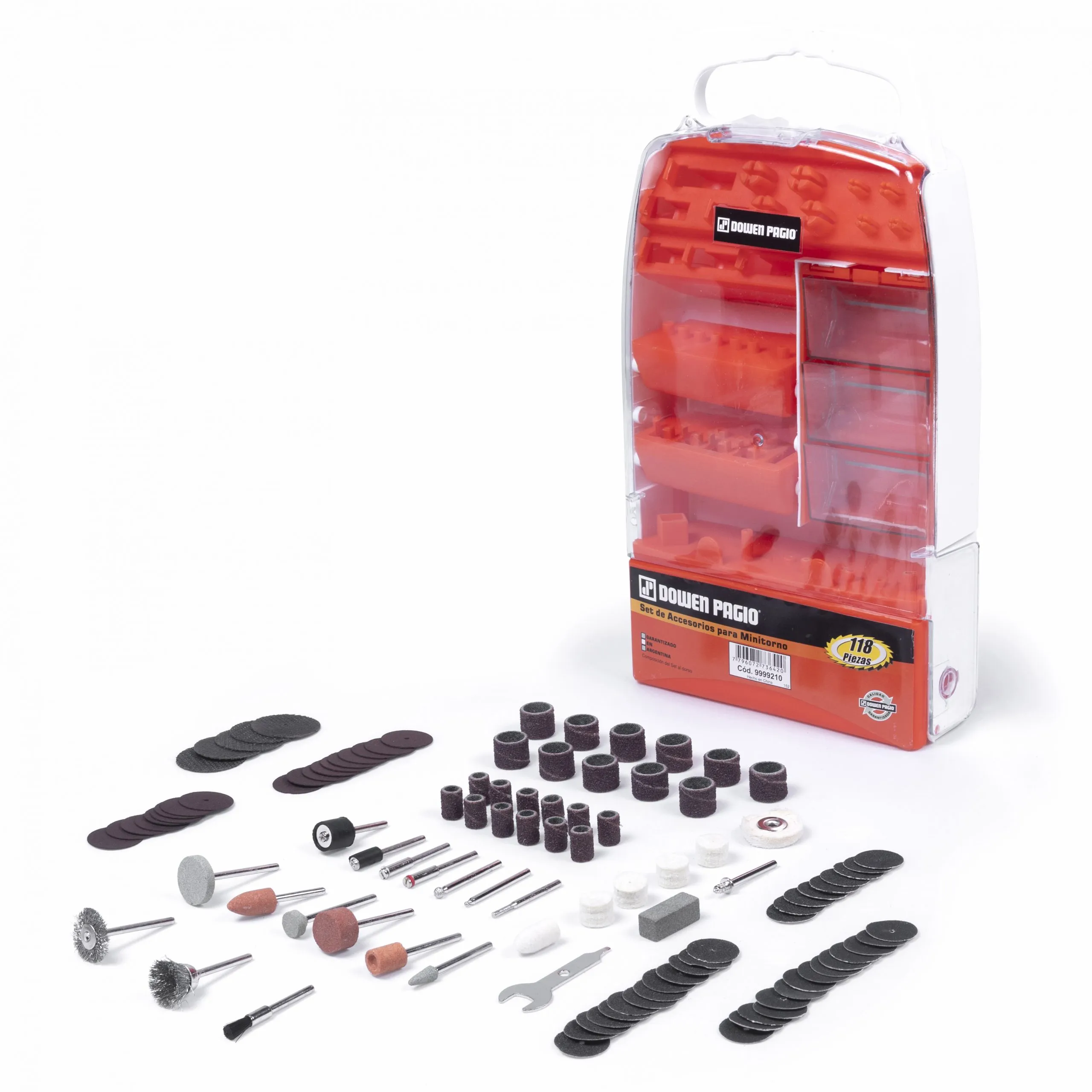 Set de accesorios de 118 piezas - 9999210 | Dowen Pagio