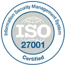 ISO 27001 Certification Badge