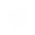 Graphic showing interconnected white circles with biomolecule-like patterns on a transparent background.
