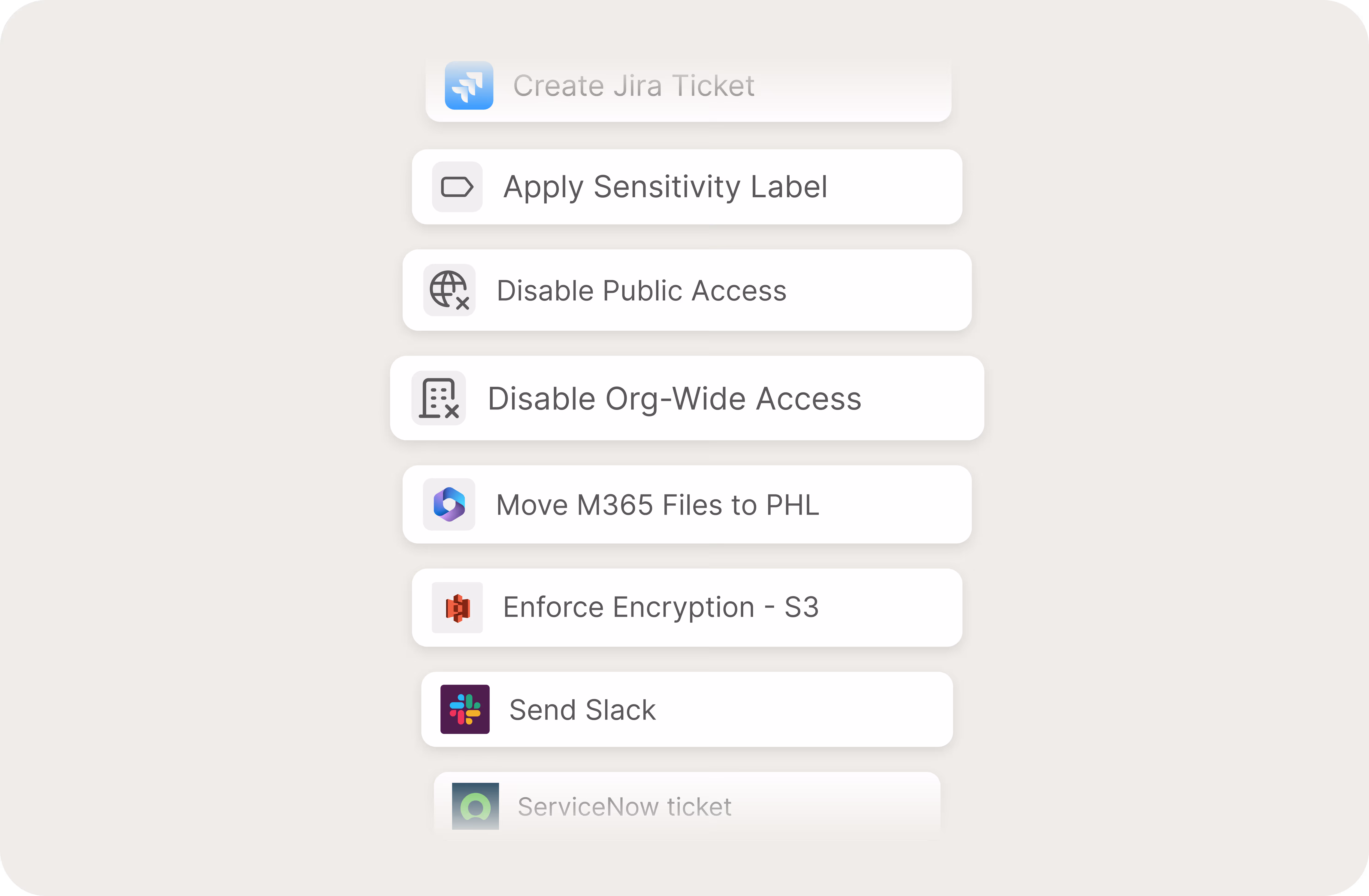 Cyera DPSM highlighting automated remediation of data risks at scale.