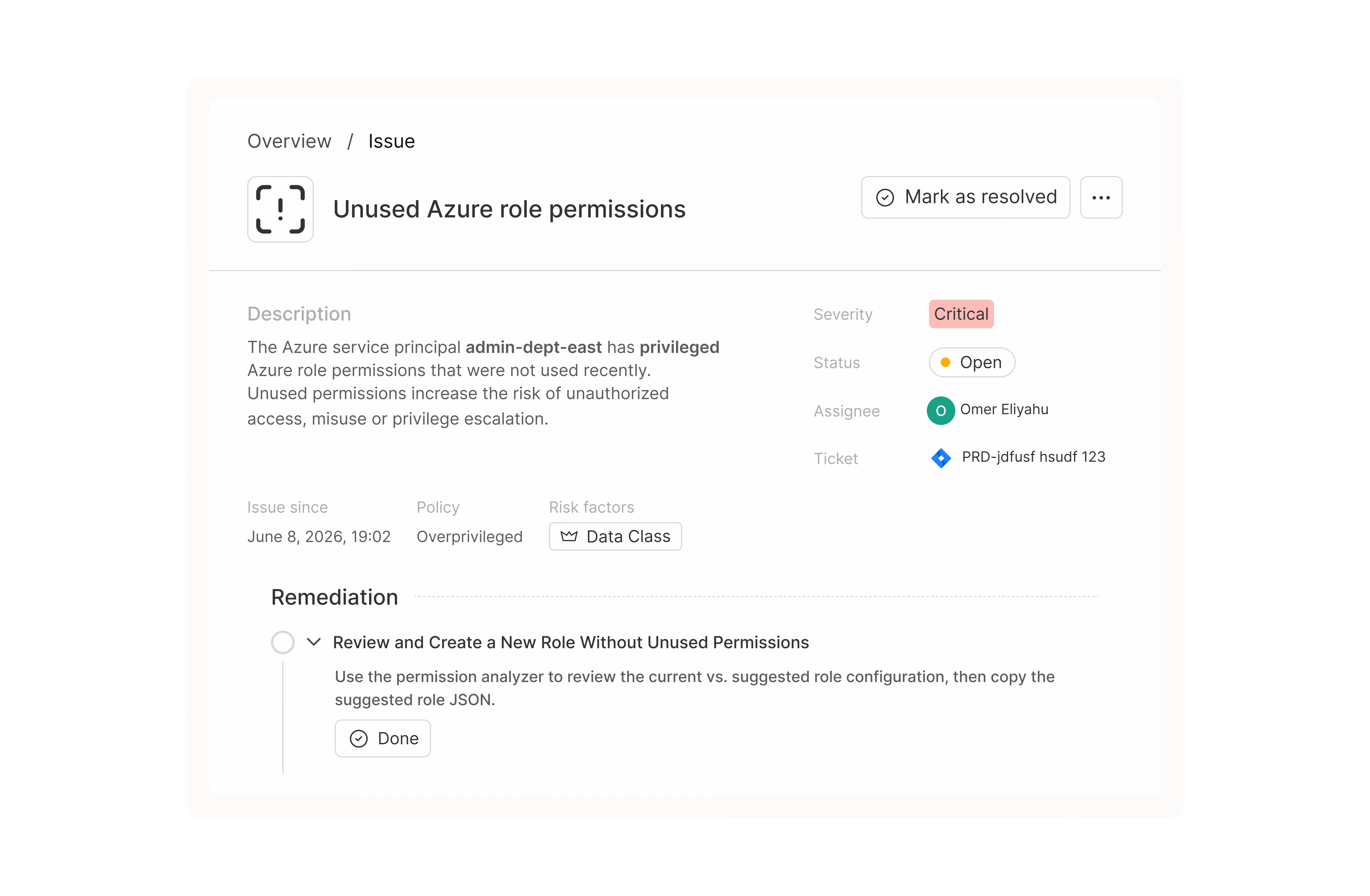 Fix identity risk without breaking production