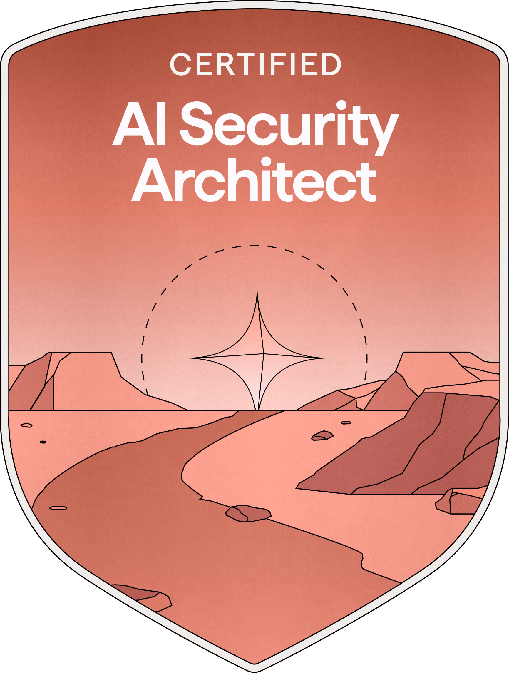 Certified AI Security Architect badge by Cyera
