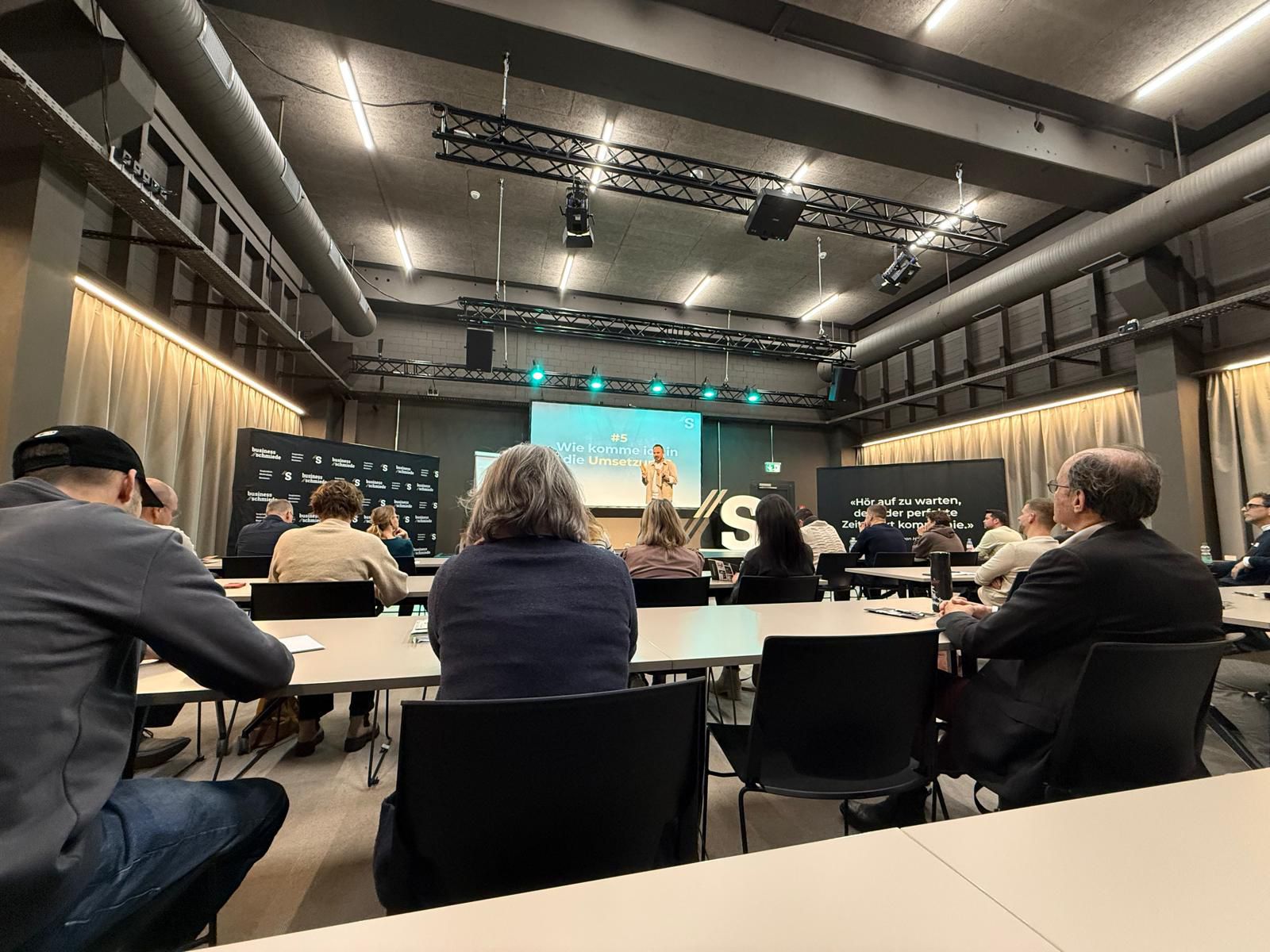 Conea-Team hat bei Mindset Mastery von Business Schmiede Schweiz AG teilgenommen