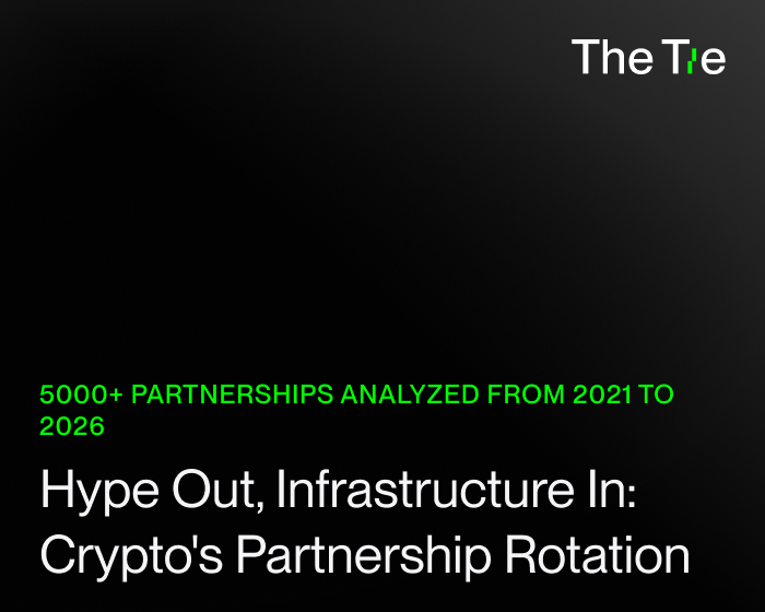 Hype Out, Infrastructure In: Crypto's Partnership Rotation