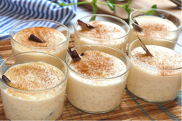 Delicioso arroz con leche 