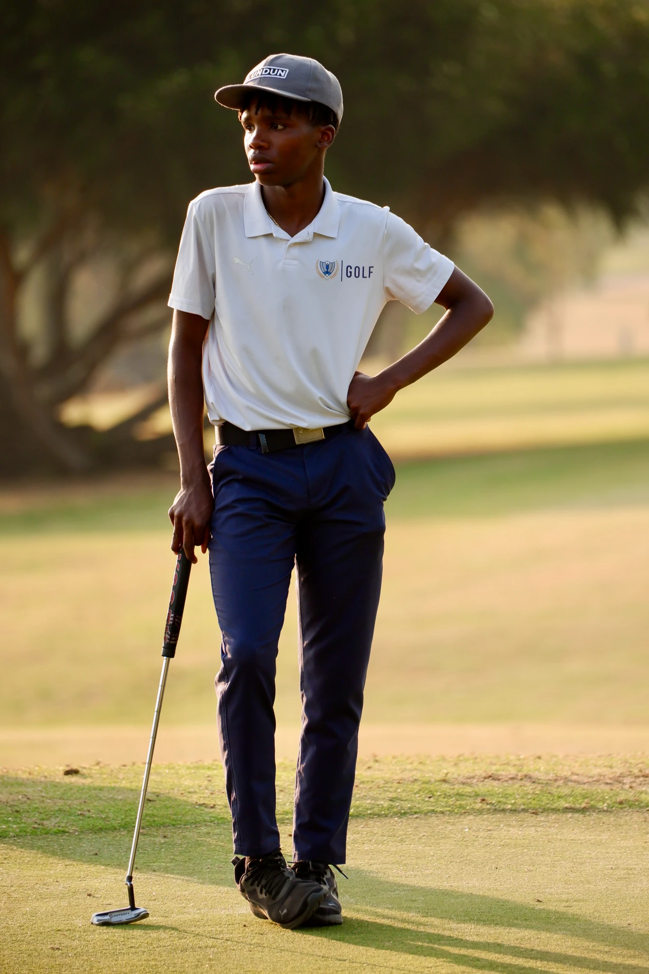 Esca Young Golfer On The Course