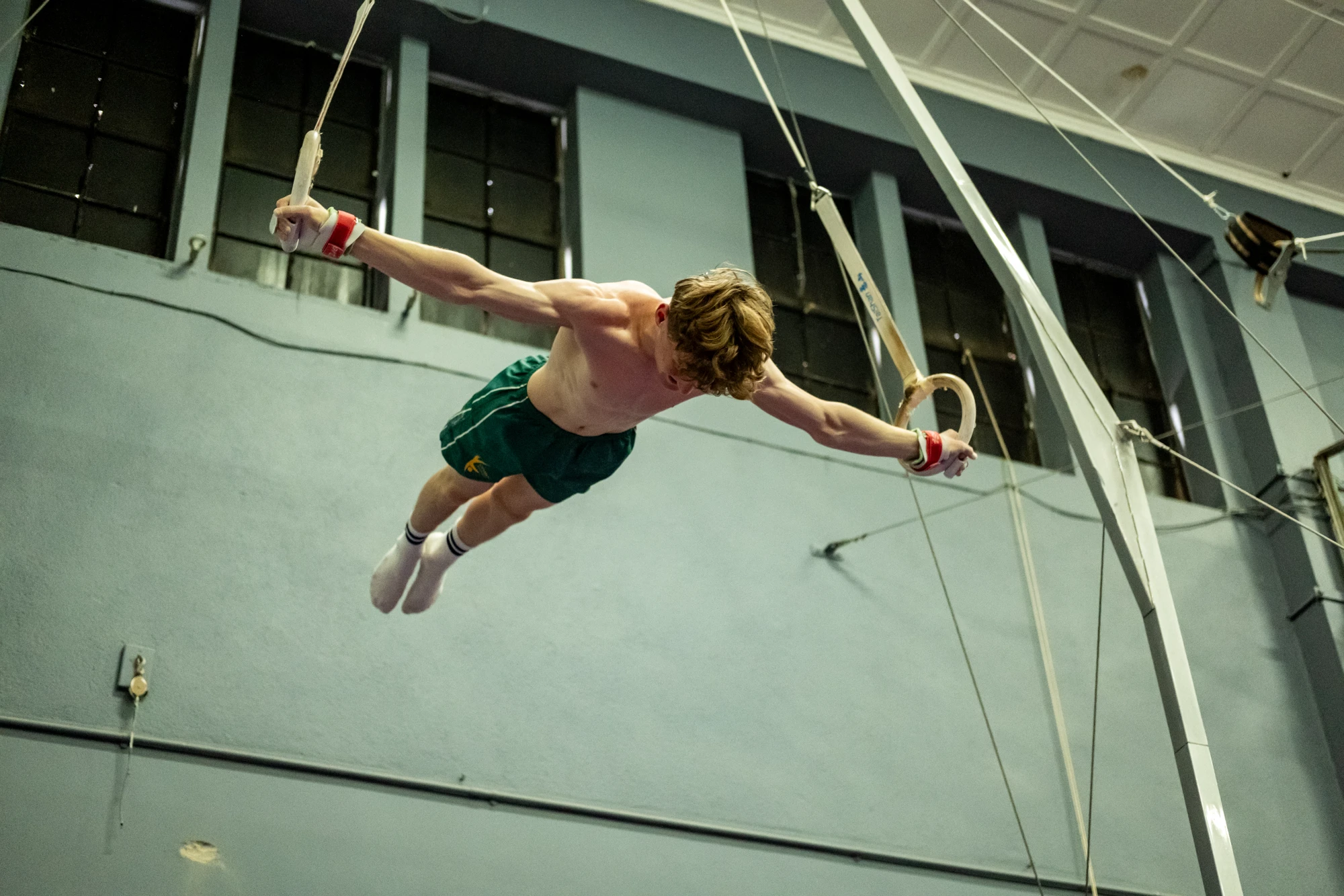 Esca Male Gymnast On Rings