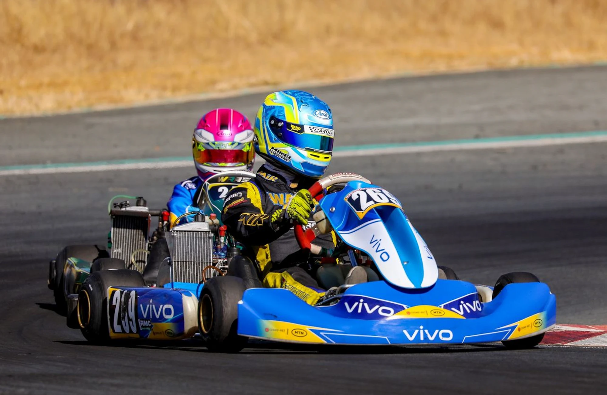 Esca Go Kart Racing On Track