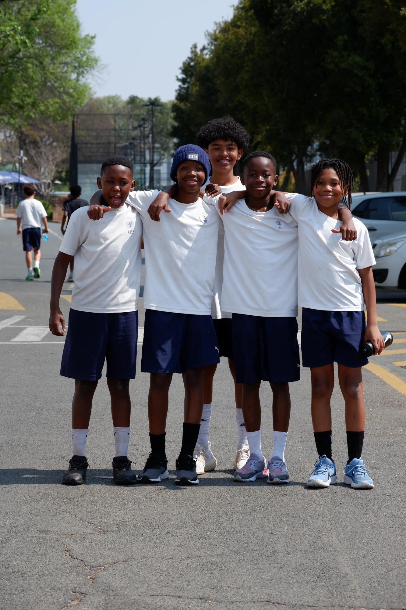 Esca Group Of Children In Sports Uniforms
