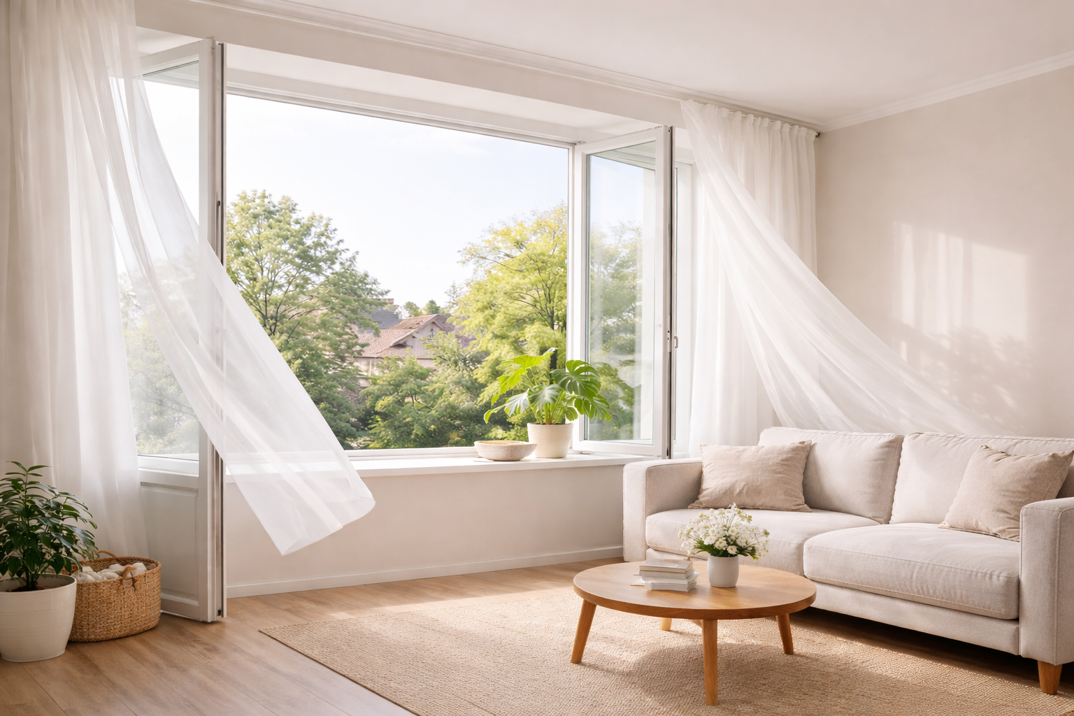 Richtig lüften: Raumklima stabilisieren und Feuchtigkeit kontrollieren