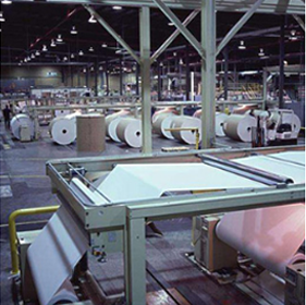 image of packaged goods shelf (for a grocery store)