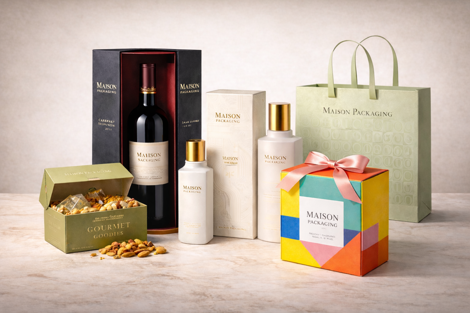 image of a Maison Packaging Design