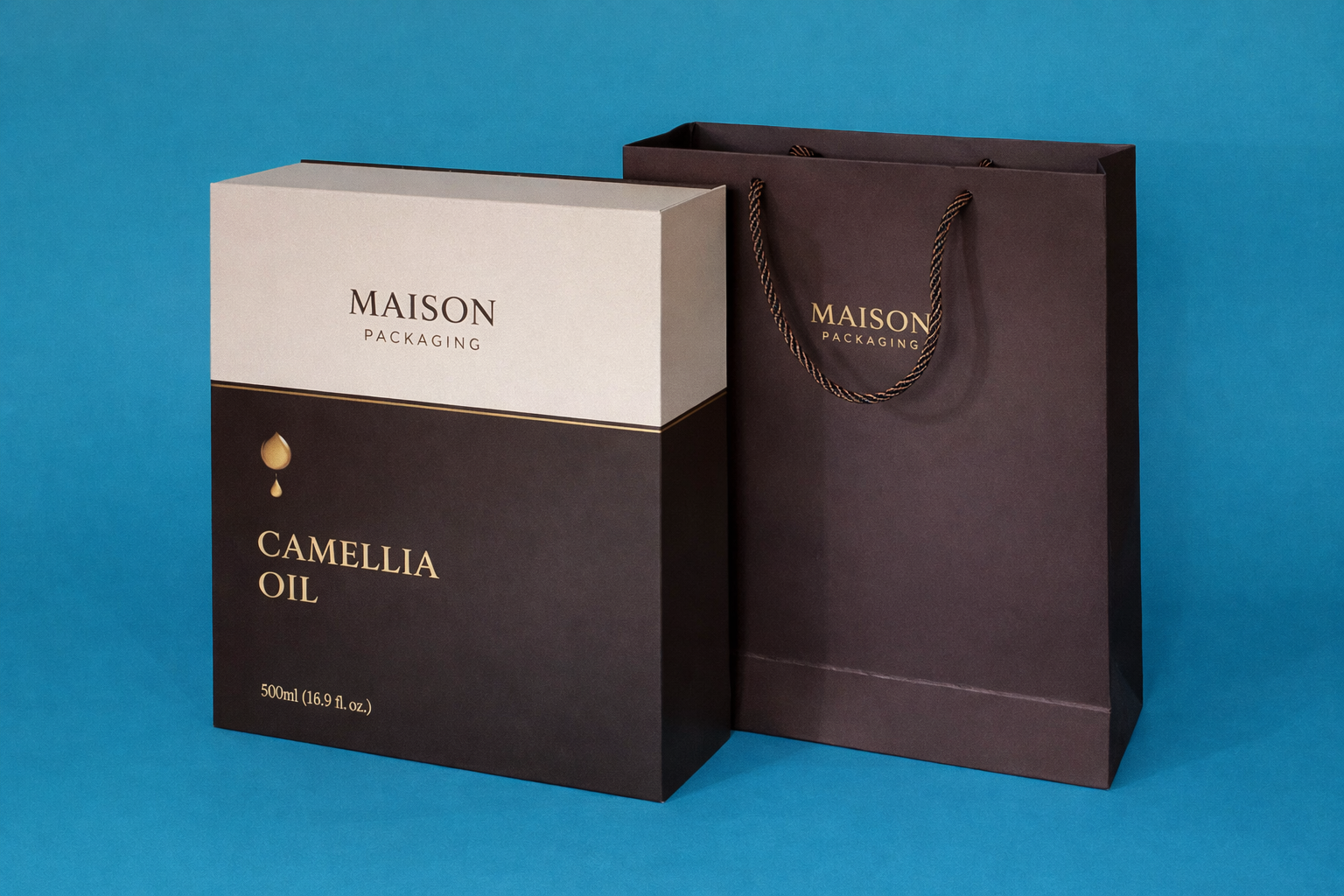 image of packaged goods shelf (for a grocery store)