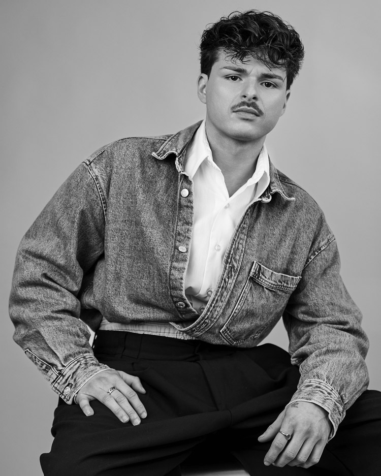 Samuel Morissette Chez Marcus coiffeur senior