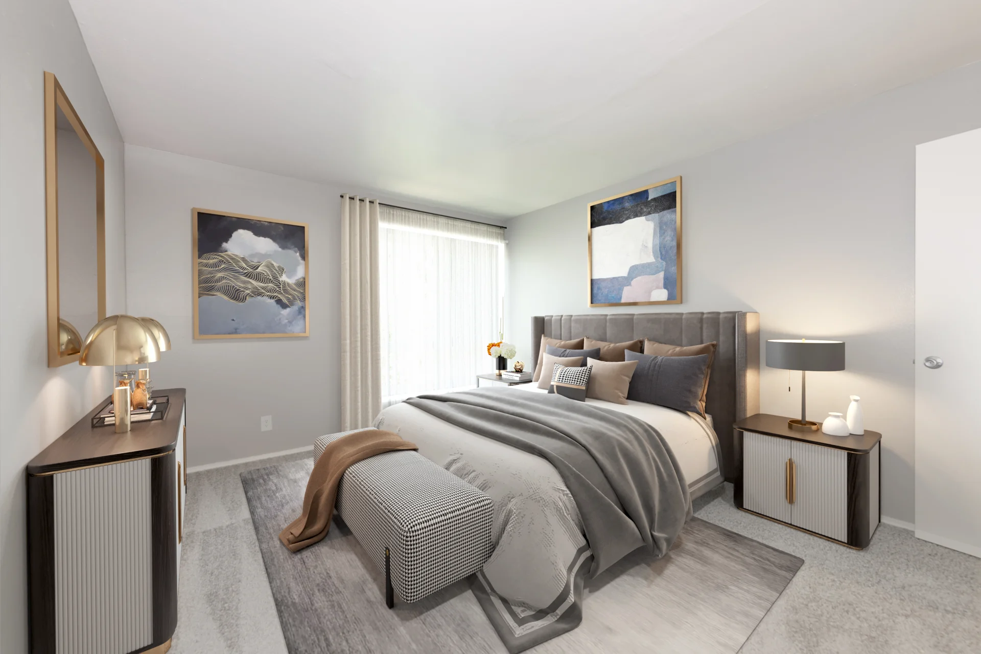 Bedroom rendering