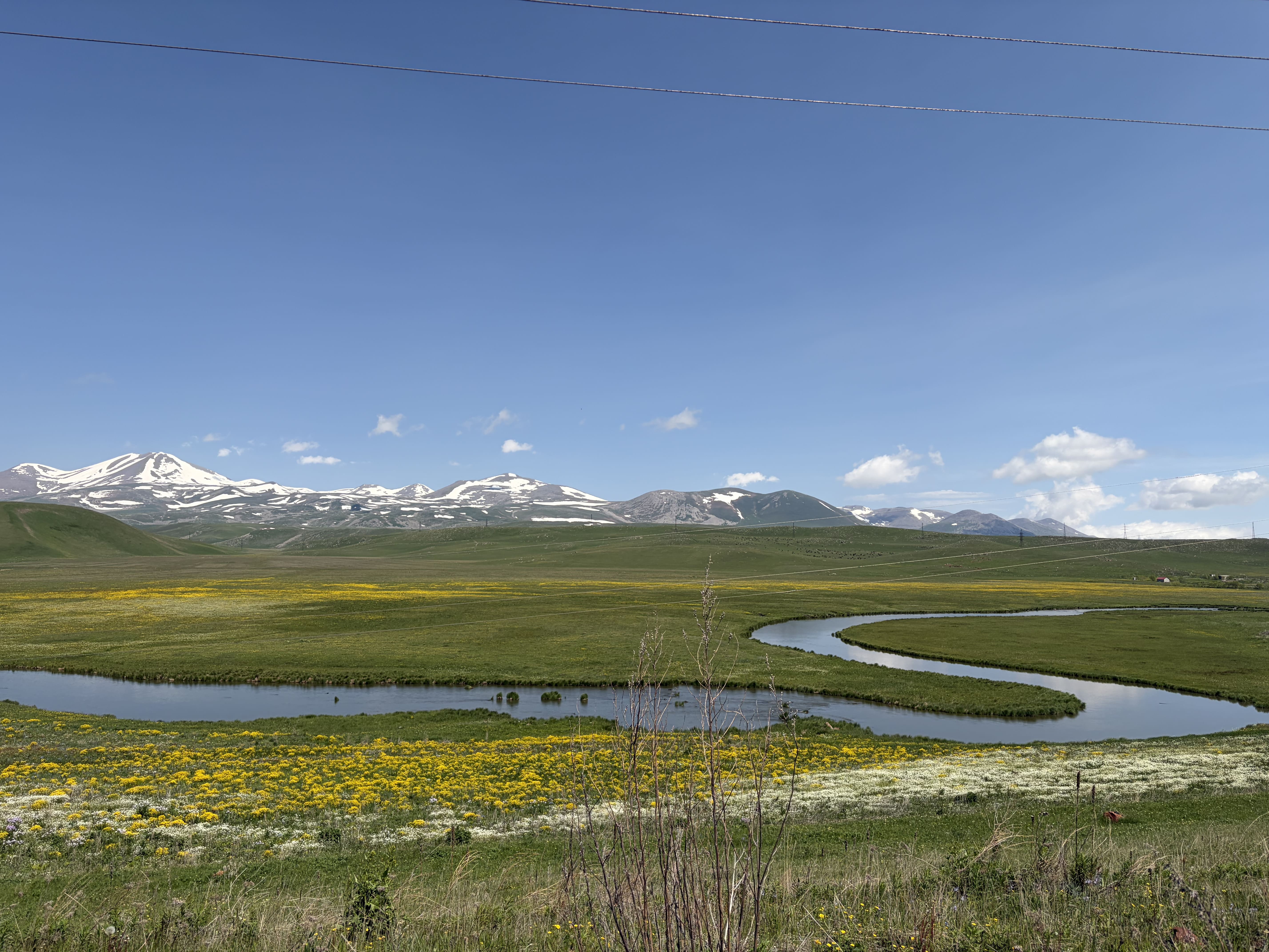 Lake Paravani in the southern highlands