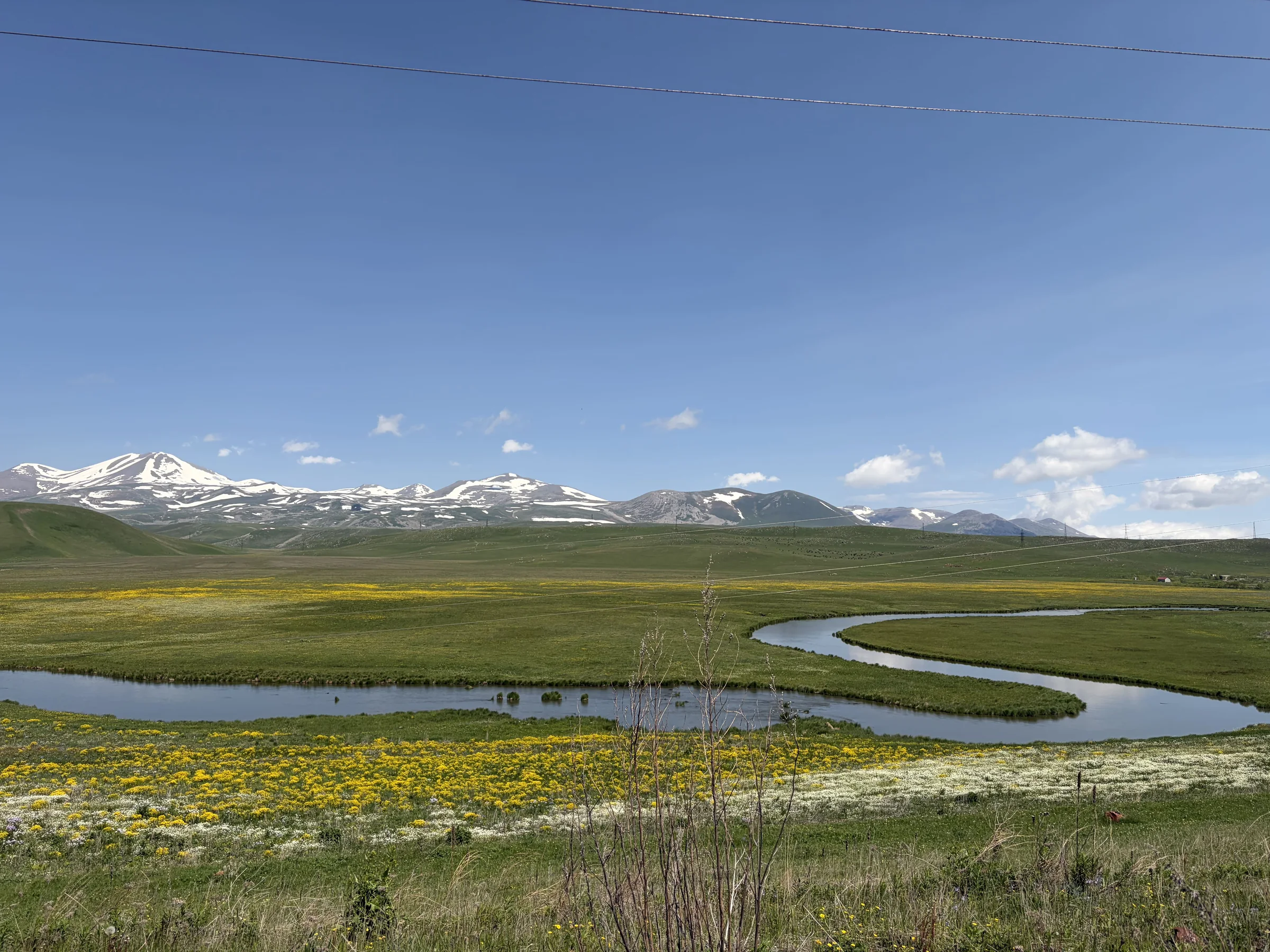 Lake Paravani in the southern highlands