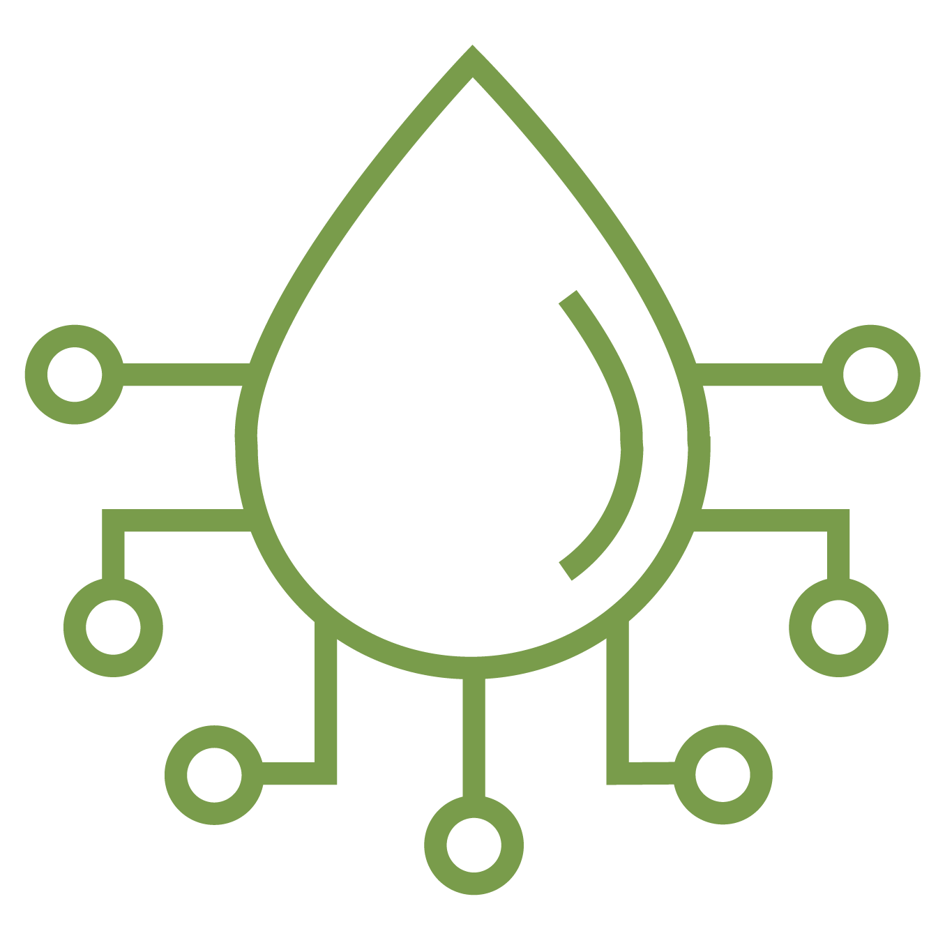 Adaptive resin icon